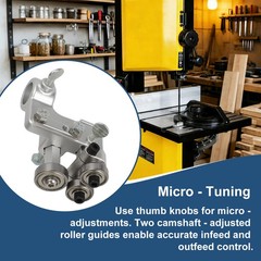 FOR ACCURA COMPLETE SET BALL BEARING BAND SAW BLADE GUIDES 3/4″ BORE KIT