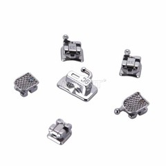 Brackets de Autoligado Pasivos Ortodoncia Mini MBT .022 con Gancho 3-4-5 y Tubo