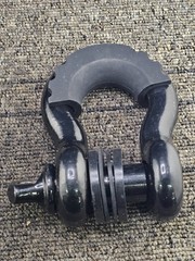(QTY 2) JEXTRA FM950 5497: 3/4 inch Screw Pin Anchor Shackles 4.75T WLL 19T BLL