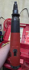 Hilti DX 460 Powder Actuated Fastening Tool Nail Gun With Case And Few Extras