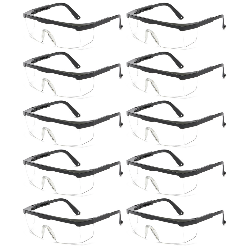 OWL Side Fitted Safety Glasses for Men – Lightweight Frame with Adjustable Arms