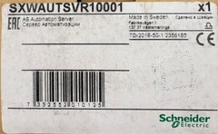 Schneider Electric SXWAUTSVR10001 SmartX Controller, Automation Server, NEW