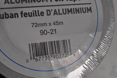 Cantech Foil Tape Aluminum Silver 72 mm x 45 m 90-21