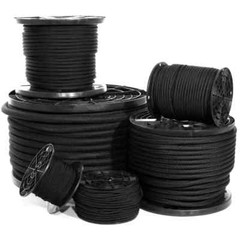 Paracord Planet Black Diamond Weave Shock Cord – 1/2 and 3/4-inch Diameters