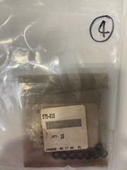 575-010 O-Ring 0.25″ ID x 0.375″ OD x 0.063″ CS Plumbing Gasket Seal (Pack 10)