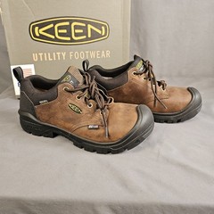 KEEN Utility Independence Oxford WP Carbon Fiber Toe Work Shoes Men’s 8D 1028285