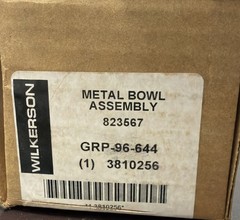 WILKERSON,GRP-96-644,METAL BOWL ASSEMBLY NOS Blemish Box Open but New