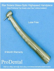 Star Solara Lube Free Glass-Optic Dental Highspeed Handpiece – ProDental