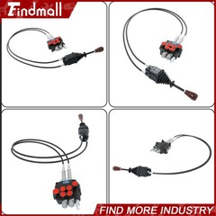 Findmall Hydraulic Remote Control Valve 2 Spool 21 GPM Easy Installation Kit
