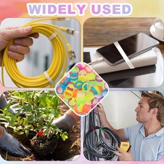 200 PCS Silicone Small Rubber Bands – 0.5 Inch Colorful Small Elastic Rubber …