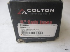 1 Set Colton Flat Gibraltar Steel Vise Jaws for 6″ Vises, 6-1/8″ L x 2″ H x 1″ W
