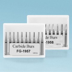 Dental Lab Tungsten Carbide Burs Round Bur FG 1.6mm Metal Cutting High Speed