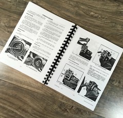 Massey Ferguson 200 200B Crawler Service Manual Repair Shop Workshop Dozer Load