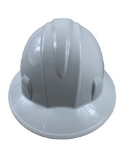 Tesla Pyramax Safety Hard Hat Size 6.5″-8″ White ANSI Type 1 Class E,G & C