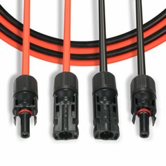 ALLPOWERS 1.5m Solar Extension Cable 14 AWG for Solar Panel, Solar Module