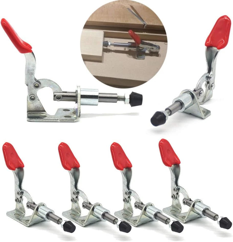 Push Pull Action Toggle Clamps 6 Pack 110Lbs Holding Capacity Quick Release