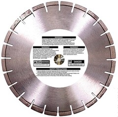 18” x .160 Diamond Blade Medium Bond for Reinforced Concrete 13-35hp Rated