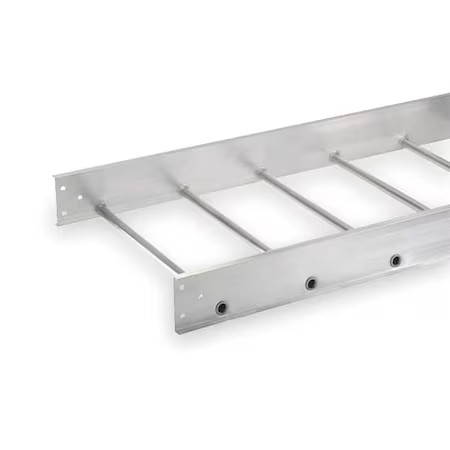 Cope 1B48-24Sl-12-09 Ladder Tray, 12 Ft L X 24 In W, 75 Lb Cap