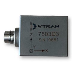 Dytran 7503D3 Triaxial Variable Capacitance MEMS Accelerometer 10g