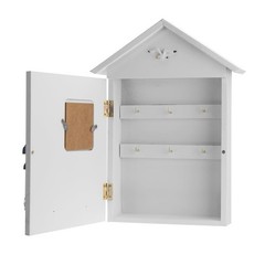 Hemoton Key Storage Holder Case Wall Mounted Wooden Key Lighthouse Model