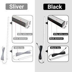 HAMRVL Wood Slat Wall Panels LED Recessed Lighting – 6pcs DC12V Adhesive Acou…