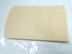 100 5×7 Cute Natural Kraft Paper Bags, Craft Bags, Wedding Party Bags, Gift Bags