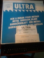 ULTRA, BANDSAW BLADE, BIMETAL, HSS M42, 59 1/8″‘ LONG, 3/8 W, 10/14 T Variable