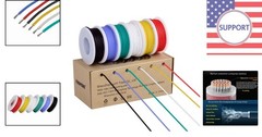 Flexible 18 AWG Silicone Wire Kit – Multi-Color Tinned Copper for Automotive Use