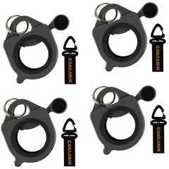 Gray Zip Tie Holder Cable Organizer Portable Safe Storage Organization 4 PCS
