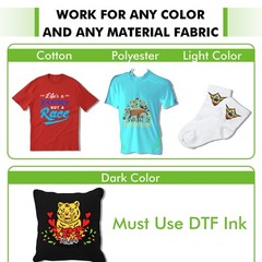 A-SUB DTF Powder White 4.4LB Bulk Hot Melt Sublimation DTF Transfer Film Powder