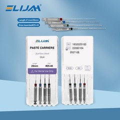 Dental Endo Rotary Paste Carriers Spiral Filler Lentulo Engine Filling Tools Set