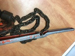 Columbus McKinnon CM Series 640 Lever Chain Hoist 5’ Lift