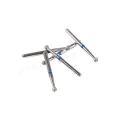 100 pcs Dental Diamond Burs for High Speed Handpiece Friction Grip Bur 1.6mm