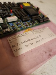 GRECON 581709 LINE COUNTER CARD KARTE, 551709 Greco