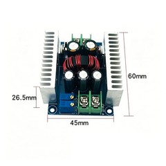 2PCS DC-DC Converter 20A 300W Buck Boost Step Down Adjustable Power Charger