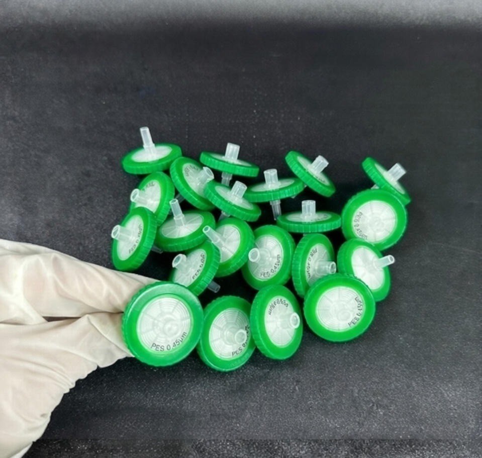 100 PES Hydrophilic Syringe Filter 0.45um/0.22um, 33mm, Low Protein Binding