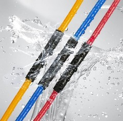 100 FT. 100′ Feet BLACK 7/16″ 11mm Polyolefin 2:1 Heat Shrink Tubing Tube Cable