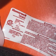 Honeywell Roughneck P2HNQ Orange Hard Hat Type 1 Class C Ratchet Suspension NEW