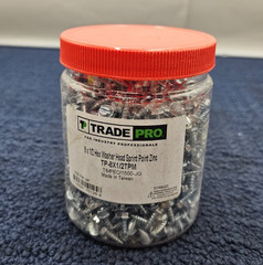 (QTY 1000) TRADEPRO TP-8X1/2TPM: 8 x 1/2 Hex Washer Head Sprint Point Screw