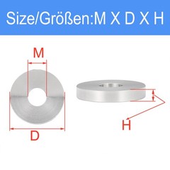 Form G Washers Wide Thick Heavy-duty Thickened Flat A2 Stainless Steel Din 9021