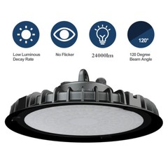 200W UFO LED High Bay Light,Commercial Warehouse led Lighting Stadium UFO Lights