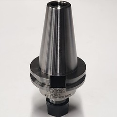 CAT40 ER16 x 2.76″ Collet Chuck By Techniks 22225 BALANCED TO 25K RPM .0001″TIR