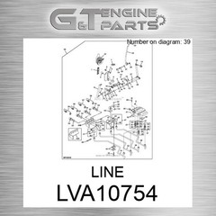 LVA10754 LINE fits JOHN DEERE (Surplus Open Box)