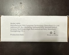 PAX A800 Android Desktop Payment Credit Card Terminal