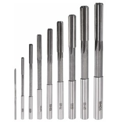 9pcs Chucking Reamer Set Lathe Machine Straight Flute Milling Cutter HSS H8 C492