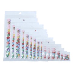 New Flat Clear/White QuickQlick™ Bags Pouches with Hang Hole Different Sizes