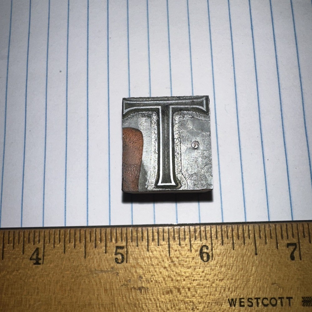 Print Block ( Letter T ) Capital T