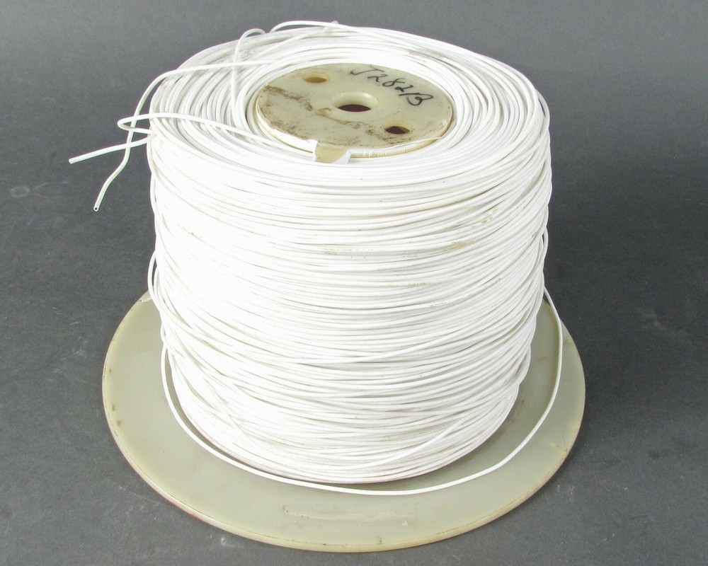 Spool of Stranded Silver Coated Copper Wire – Teflon, 0.18 inches O.D.