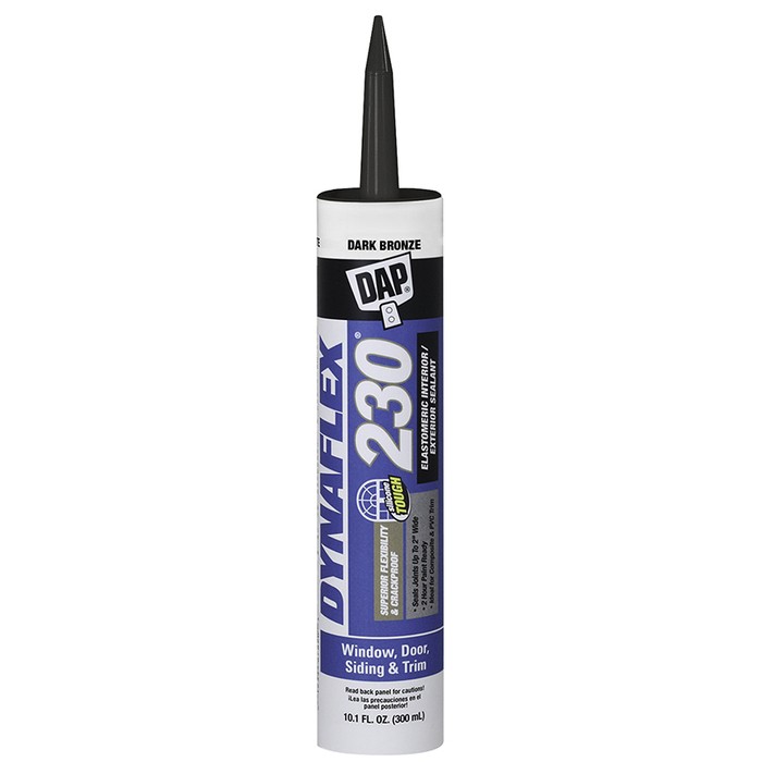 DAP DYNAFLEX 230 Premium Elastomeric Interior/Exterior Sealant: 10.1 fl oz. (Dar