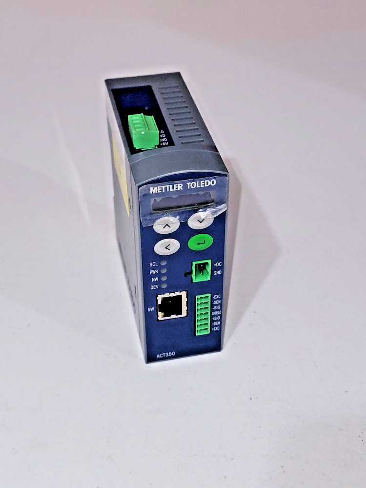 Mettler Toledo Model ACT350 DIN ETIP 30076690 Weight Transmitter Controller New